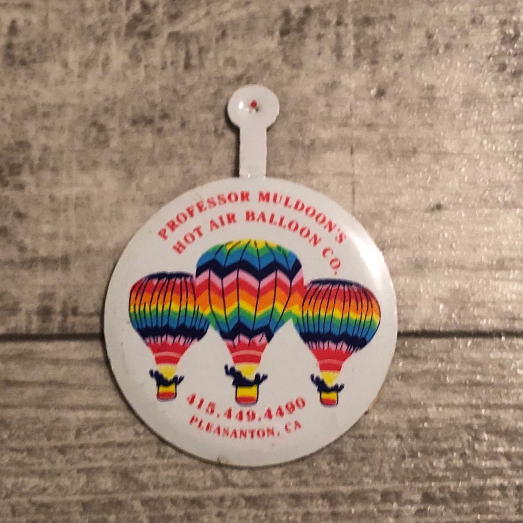 Professor Muldoons Vintage Promotional Pin